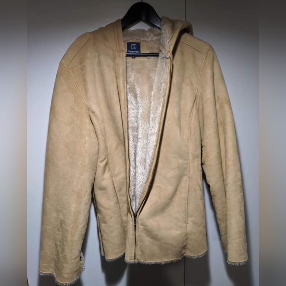 Reitmans faux suede/fur jacket size L BNWOT